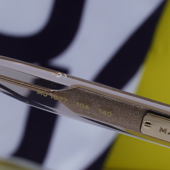 Marc Jacobs MJ 1077 010A 00 Geometric Eyeglasses 51mm – Transparent Beige - Picture 10 of 11